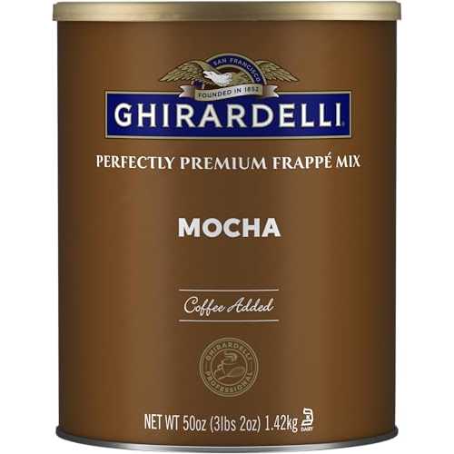 Ghirardelli Mocha Frappe, Powder, 3.12 lb