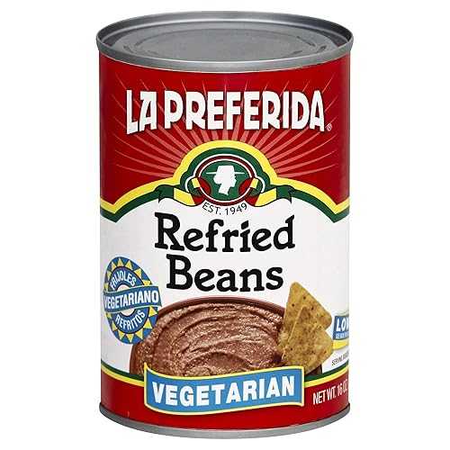 La Preferida リフライドビーンズ、ベジタリアン、16 オンス (パック - 24) La Preferida Refried Beans, Vegetarian, 16 oz (Pack - 24)