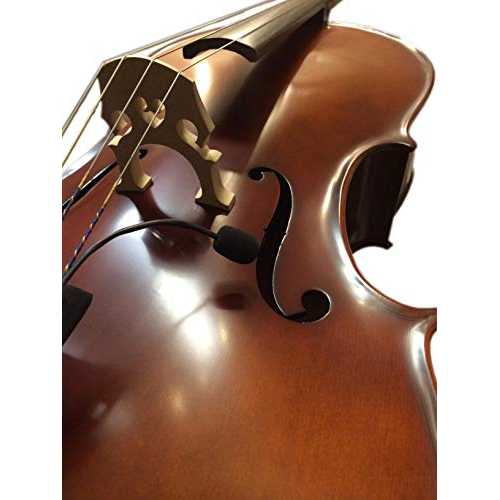 マイヤーズピックアップによる柔軟なマイクログースネックを備えたフェザーチェロマイク The Feather Cello Microphone with Flexible Micro-Gooseneck by Myers Pickups｜Glomarket