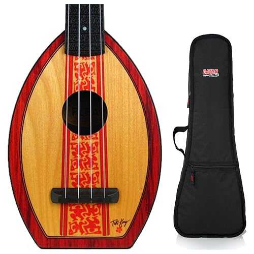 Magic Fluke Co フリー デザイナー サーフ コンサート ウクレレ ギグバッグ付き Fluke Ukes Magic Fluke Co Flea Designer Surf Concert Ukulele w/Gig Bag
