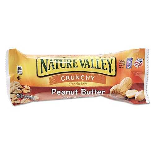 Nature Valley ピーナッツバタースナックバー 18本入 GeneralMills LR/D SNACK BAR NATURE VALLEY PEANUT BUTTER DOUBLE 6 CASE 26.6 OUNCE, 26.6-ounces