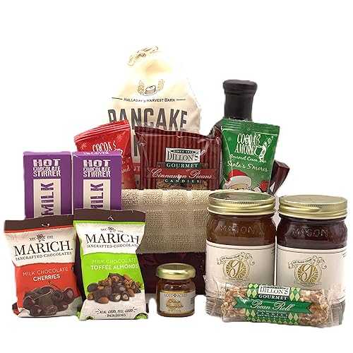 ギフトバスケットビレッジ - デラックスクリスマスモーニングブレックファストトレイ 木製朝食サービングトレイ付き Gift Basket Village - Deluxe Christmas Morning Breakfast Tray with Wooden Breakfast Serving Tray