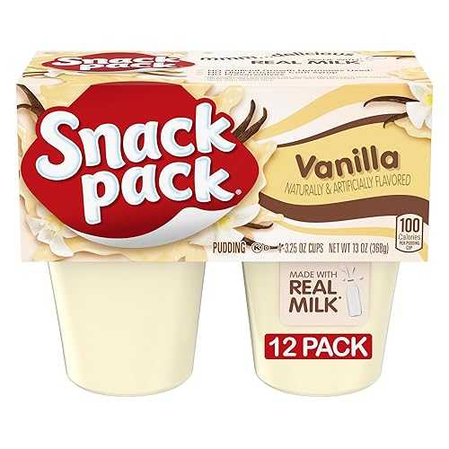 Snack Pack Vanilla Flavored Pudding Cups, 3.25 oz., 4-Count (Pack of 12) 7,862円
