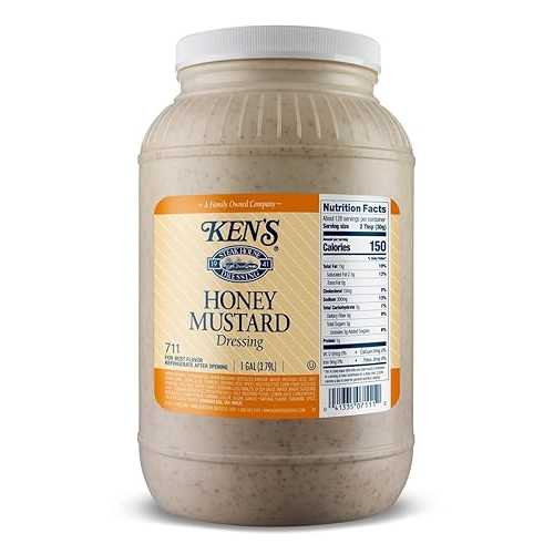 Ken's ハニーマスタードドレッシング、512液量オンス Ken's Steak House Ken's Honey Mustard Dressing, 512 Fluid Ounce