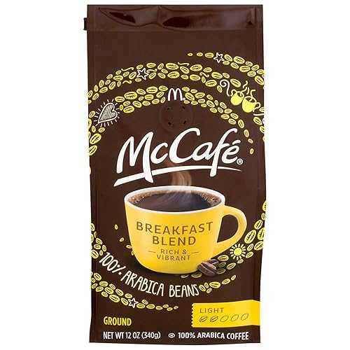 (2SET) マックカフェ ブレックファースト ブレンド グラウンド コーヒー (12 オンス バッグ) McCafe Breakfast Blend Ground Coffee (12 oz Bag)