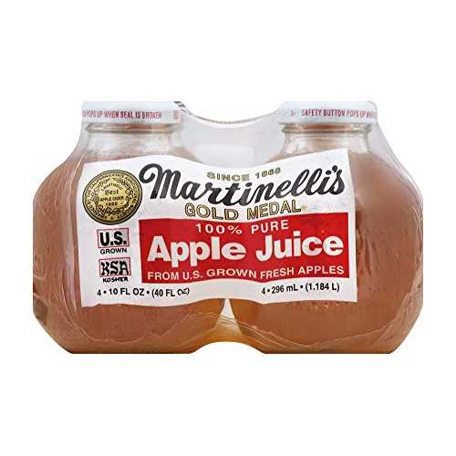 Martinelli's Juice Apple、4 パック、10 オンス Martinelli's Juice Apple, 4 pk, 10 oz