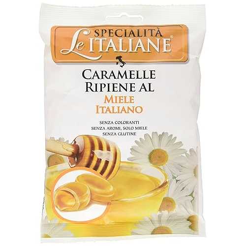 イタリア産蜂蜜入りセラ入りキャンディー、3.52 オンス (12 個パック) 成城石井 Serra Filled Candies with Italian Honey, 3.52 Oz (Pack Of 12)