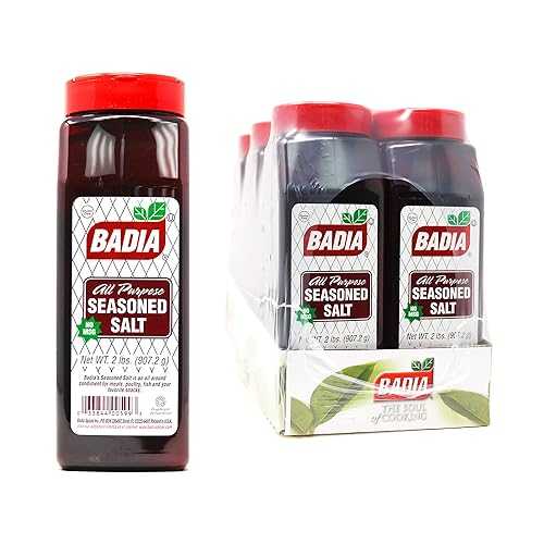 Badia 味付け塩、2 ポンド (6 個パック) Badia Seasoned Salt, 2 Pound (Pack of 6)