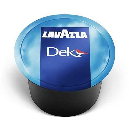 Lavazza Blue DEK Espresso Capsules, Arabica and Robusta Blend, Compatible with Lavazza Classy Machines (100 Capsules)