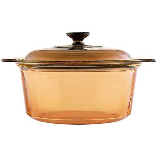 Visions 5L Round Dutch Oven With Glass Lid/Cover 両手鍋-鍋