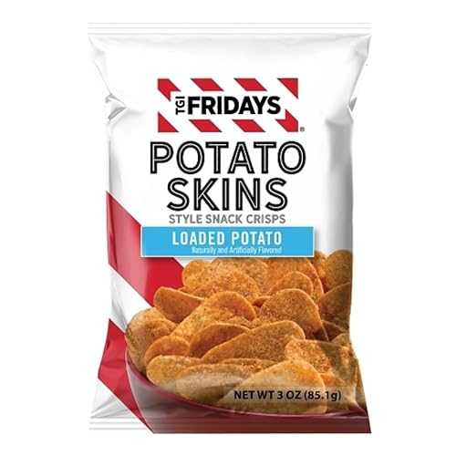 TGI フライデーズ ロードポテトスキン、3 オンス -- 1 ケースあたり 6 個。 TGI Fridays Loaded Potato Skins, 3 Ounce -- 6 per case.