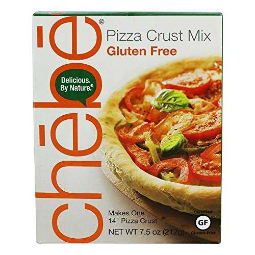 Chebe Bread ピザクラストミックス、グルテンフリー、7.5 オンス箱 (8 個パック) Chebe Bread Pizza Crust Mix, Gluten Free, 7.5-Ounce Box (Pack of 8)