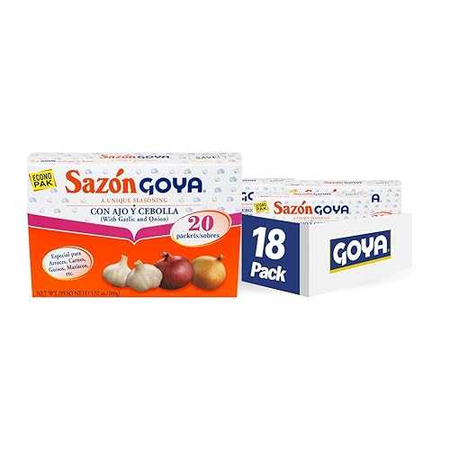 Goya Foods Saz n Seasoning with Garlic and Onion, 3.52 Ounce (Pack of 18)