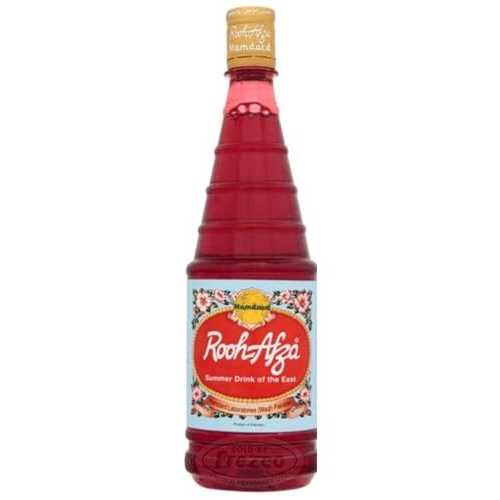 Rooh Afza - 飲料ベース シャルバット シロップ (1 パック x 800 ML) 東の飲み物、ハムダードの幸福の味。 Rooh Afza - Beverage Base Sharbat Syrup (1 Pack Deal x 800 ML) Drink of the east, the taste of happiness by hamdard.
