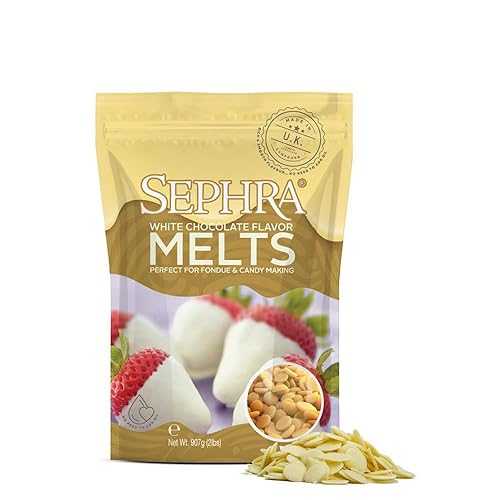 Sephra Fountain-ready White Chocolate Flavor Melts - 2重量ポンド Bag