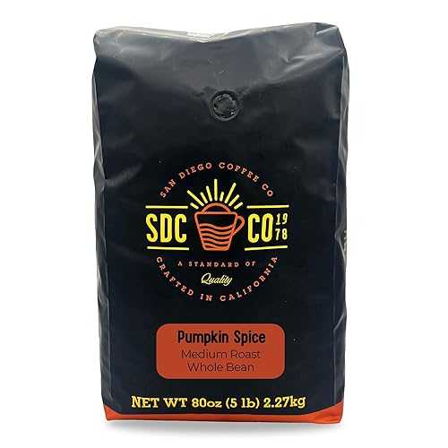 San Diego Coffee Organic French Roast DECAF, Dark Roast, Whole Bean Coffee, 16-Ounce Bags (Pack of 2) Caf・・ en grano tostado descafeinado San Diego Coffee Organic French Roast DECAF, Dark Roast, Whole Bean Coffee,