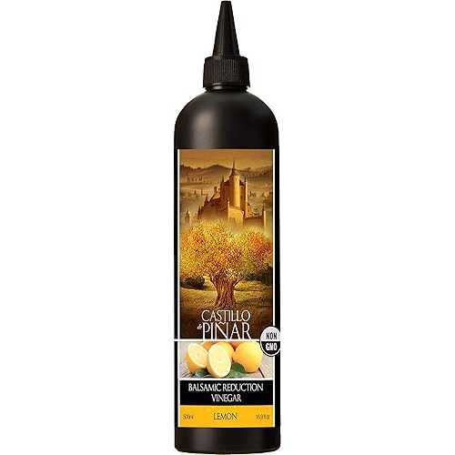 カスティージョ デ ピニャール 500ml 檸檬立てなおす酢 非遺伝因子組み換え Castillo De Pinar Castillo de Pi ar 500ml Lemon Reduced Vinegar Non GMO