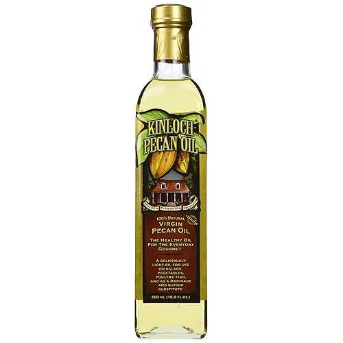 Kinloch Plantation Products ピーカンオイル、250 ML 瓶 2 本 Kinloch Plantation Products Pecan Oil,Two (2) 250 ML Bottles