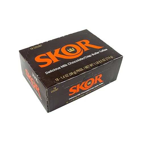 Hershey\u0027s スコール 赤ちょうちん - 1.4薬局衡オンス (18 容器に並べる) HERSHEYS SKOR Hershey\u0027s Skor Bar - 1.4薬局衡オンス (18 pack)