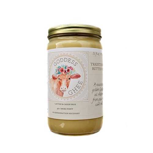 Goddess Ghee、グラスフェッド高ビタミンバターオイル、32薬局衡オンス Goddess Ghee, Grass Fed High Vitamin Butter Oil, 32薬局衡オンス