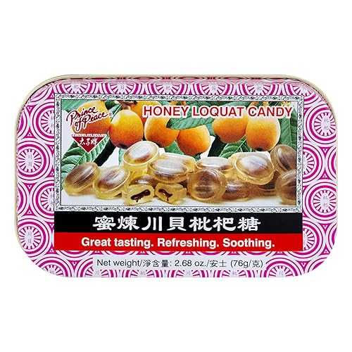 Han\u0027s Prince of Peace Honey Loquat Candy, 8 Pack