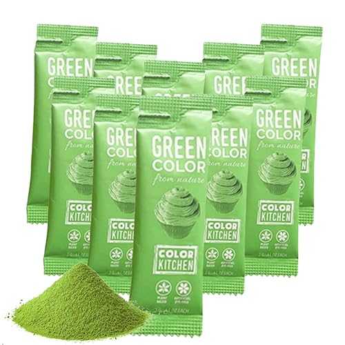 Color Kitchen Plant-Based Blue Food Coloring Powders, Natural Colors, No Artificial Dyes, Gluten Free, Kosher, Vegan (Pack of 10)