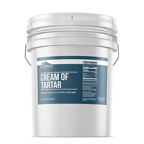 Earthborn Elements Cream of Tartar (2 重量ポンド), Baking Ingredient, Non GMO