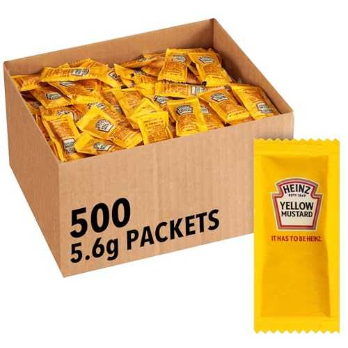 Heinz Yellow Mustard, 8 薬局衡オンス Bottle