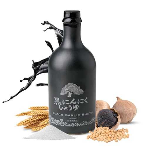 ハク 黒にんにく醤油 (500ml) Haku Black Garlic Shoyu (500 ml)