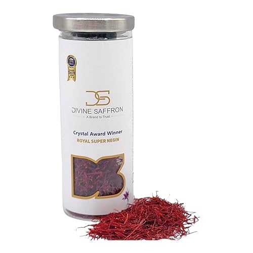 Saffron Threads - 100% Fresh, Pure Saffron from Afghanistan - Premium Award Winner Red Saffron Threads for Cooking Spanish Rice \u0026 Risotto, Golden Milk \u0026 More - Divine Healing Saffron, 11g Gift Box