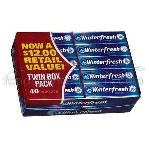 Wrigley\u0027s Wrigleys Winterfresh Gum - twin box pack