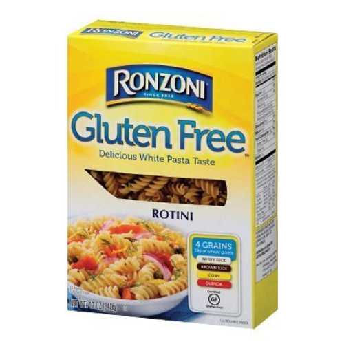 ロンゾーニ グルテン無償性 ロティーニ パスタ (3 風呂敷き包み) Ronzoni Gluten Free Rotini Pasta (3 Pack)