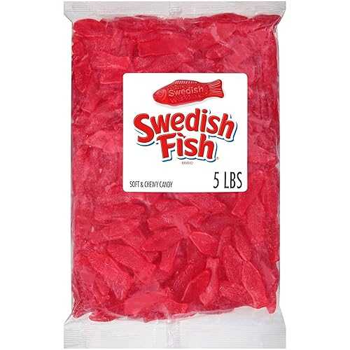Swedish Fish Flavor Candy, Pack of 12