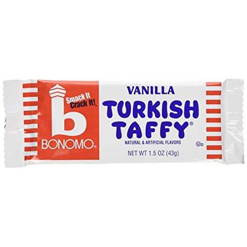 ボノモス ターキッシュ タッフィー - ヴァニラ 24コンピュータ断層撮影法。 Bonomo Turkish Taffy Bonomos Turkish Taffy - Vanilla 24コンピュータ断層撮影法.