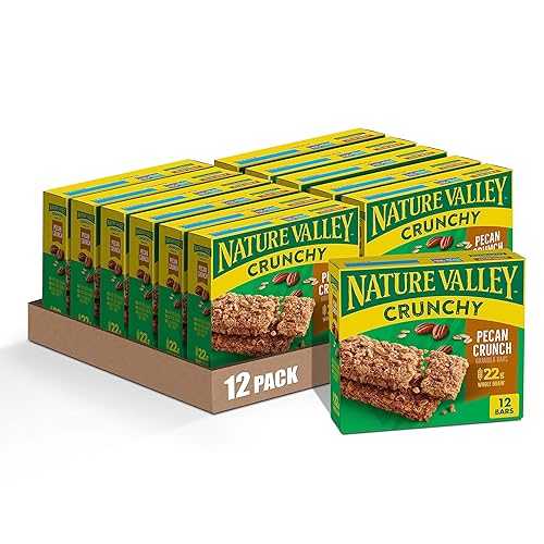Nature Valley Crunchy Granola Bars, Maple Brown Sugar, 6 コンピュータ断層撮影法, 12 bars (Pack of 6)