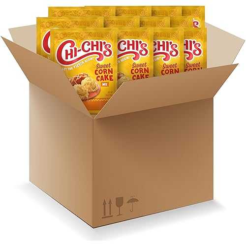 CHI-CHI\u0027S Sweet Corn Cake Mix, 7.4 Ounce (Pack of 12)