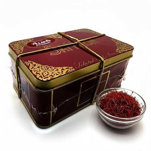 Alma Gourmet Altaj Premium Spanish Saffron Threads Spice 1 Ounce Tin