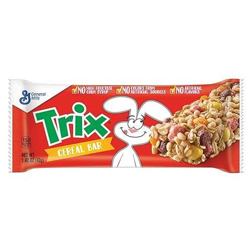 Trix 禾穀類赤ちょうちん、1.42 薬局衡オンス (96 個風呂敷き包み) Trix Cereal Bar, 1.42 Oz (Pack of 96)