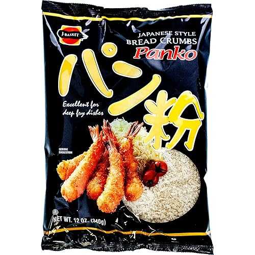 JFC パン粉パン粉、12薬局衡オンス包み (6個容器に並べる) J-BASKET Panko Bread Crumbs, 12-Ounce Packages (Pack of 6)