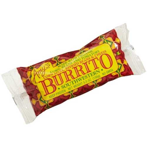 Amy\u0027s Kitchen Amys Southwestern Burrito, 5.5 Ounce -- 12 per case.