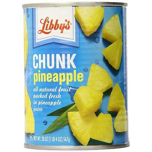 リビーズ チャンク パイナップル、20 薬局衡オンス (12 個風呂敷き包み) Libby\u0027s Chunk Pineapple, 20 Ounce (Pack of 12)