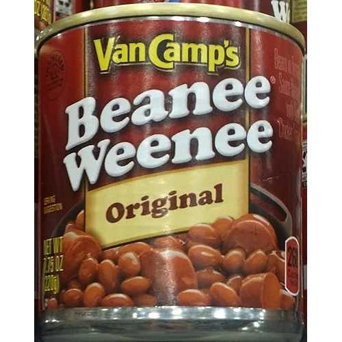 Van Camp\u0027s Beanee Weenee 一風変わった 7.75 薬局衡オンス (6 個容器に並べる) Van Camp\u0027s Beanee Weenee Original 7.75 薬局衡オンス (Pack of 6)