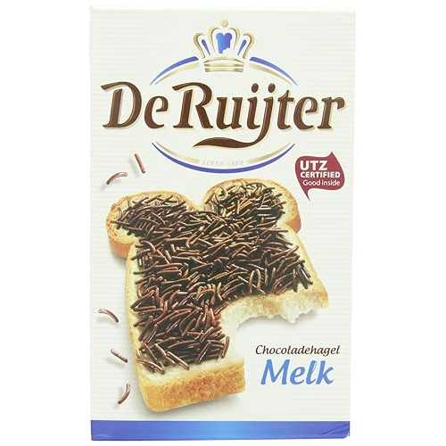 Deruyter Chocoadehagel Melk (市乳 黒茶 スプリンクル)、14 薬局衡オンス ボックス席 (3 個容器に並べる) De Ruijter Deruyter Chocoadehagel Melk(Milk Chocolate Sprinkles), 14-Ounce Boxes (Pack of 3)