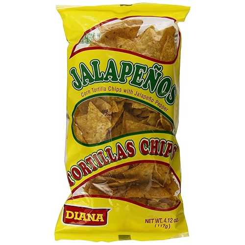 Diana Jalapenos Tortilla Chips 3.84薬局衡オンス (Pack of 24)