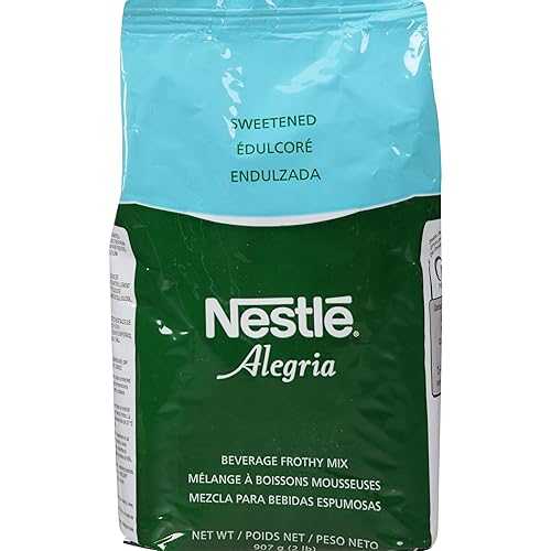 Nestle Alegria、御菓子水もの泡状交ぜ合わせる、32薬局衡オンス包み Nescafe Nestle Alegria, Sweetened Beverage Frothy Mix, 32-Ounce Package