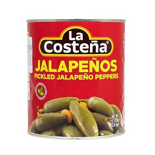 ラ コステナ 黒コショウ ハラペーニョ 広座敷 #10 93薬局衡オンス 天使の都市 COSTENA PEPPER JALAPENO WHOLE #10 93OZ