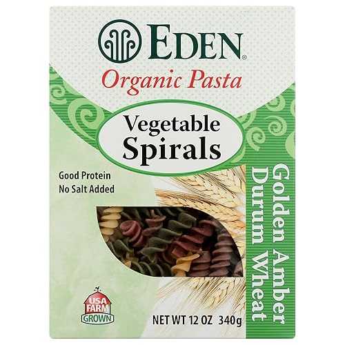 Eden 100% Organic Sifted Vegetable Spirals