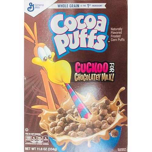 General Mills, Cocoa Puffs Cereal, 11.8-Ounce Box (Pack of 4)