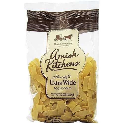 Amish Kitchens Noodles, Extra Wide, 12-Ounce Bags (Pack of 12)