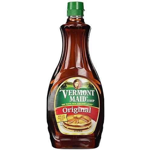 バーモントメイドシロップ、24オンス(3個パック) Vermont Maid Syrup, 24-Ounce (Pack of 3)｜Glomarket